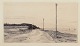 Carl Bloch (1834–1890). Radering, dansk landskab med sejlbåde.Dateret 1882.Perfekt ...