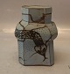 Bodil Manz 
Mamushi snake 
jar with lid  
16.5 cm 
Mærke + tekst: 
Hvis man spiste 
slangens kød - 
...