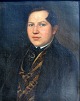 Fiebig, Carl 
Rudolph (1812 - 
1874) Danmark: 
Selvportæt. 
Olie på lærred. 
Signeret 1846. 
30 x 24 ...