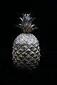 Delicious Italian ice bucket designed by Mauro Manettii in the shape of a 
pineapple in silver-plated pewter from the 60s.