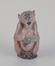 Royal 
Copenhagen. 
Porcelænsfigur 
af abe.
Design Niels 
Nielsen 1913.
Model: 1444 
Datering: ...