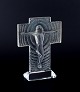René Lalique, 
skulptur af 
Kristus på 
korset. Klart 
kunstglas.
Midt 
1900-tallet.
I perfekt ...