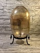 Rikke Stenholt Vase af mundblæst gyldent glas med søl .Kunstner Rikke Stenholt . Vase af ...