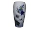 Royal Copenhagen vase med blå og hvide blomster.Bemærk at dette emne kun er på vores ...