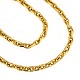 Sæt på anker 
halskæde og 
armlænke i 14kt 
guld med 
kasselås og to 
sikkerhedslåse 
fremstillet af  
...