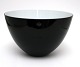 Holmegaard, 
Cocoon stor 
skål i udvendig 
sort farvet 
glas og hvid 
indvendig. 
Designet af 
Peter ...