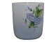 Lille smal Bing & Grøndahl vase med blå snerler.Af fabriksmærket ses det, at denne er ...