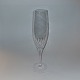 Champagne glas fløjte. Prelude fra Orrefors, Sverige Designet af Nils Landberg. H..21,5 cm Perfekt