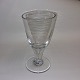 Holmegaard Glasværk:.Absalon glas. Der findes to størrelser. Dette er det mindste glas på 16 cm. ...