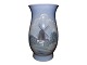 Stor Bing & Grøndahl vase med dansk mølle. Vasen er dekoreret hele vejen rundt.Bemærk denne ...