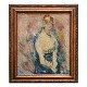 Ludvig Karsten maleriLudvig Karsten, 1876-1926, olie på lærred"Portrett av kvinne"Signeret ...