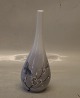 2301-61 Kgl. Vase med frugtblomster og sommerfugl 24 cm  fra Royal Copenhagen I hel og fin stand