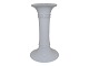 Holmegaard, MB vendbar vase/lysestage i hvidt opalglas.Designet af Michael Bang i ...