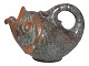 Michael Andersen keramik, stor figur / kande af fisk.Dekorationsnummer 4462 B.Længde ...