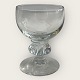 Holmegaard, Gisselfeld uden guldkant, Likørskål, 7,5cm høj, 5,5cm i diameter, Design Jacob E. ...