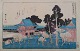 Utagawa 
Hiroshige 
(efter), Shiba 
Atogayama.
Japansk 
træsnit på 
japanpapir. 
Personer ved 
...