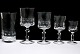 Lyngby glas, Prisme krystalglas. Samme form som Offenbach glasset.Ølglas. Højde 13 cm. ...