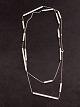 Georg Jensen Aria bar halskæde L. 120 cm. sterling sølv emne nr. 561956