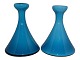 Holmegaard 
Carnaby, blå 
trompetformet 
vase.
Designet af 
Per Lütken i 
1968.
Højde 16,0 ...
