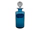 Holmegaard 
Palet, blå 
eddikeflaske 
med prop.
Designet af 
Michael Bang i 
1970.
Højde 15,4 ...