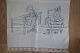 Parade pieceA beautiful old parade piece with handmade blue embroideryThe parade piece was ...