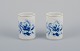 Meissen, 
Tyskland. To 
vaser. 
Hånddekoreret 
med blå 
blomstermotiver, 
guldkant.
Midt ...