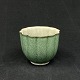 Green craquele minor bowl from Royal Copenhagen