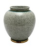 Royal 
Copenhagen, 
Krakelé vase. 
Nr. 459/2781. 
Er tidligere 
tænkt som urne 
men låget er i 
stykker ...