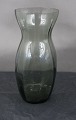 Ovale Hyazinthengläser, Zwiebelgläser aus rauchigem Glas 14,5cm