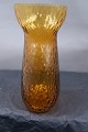 Pæn og velholdt 
ovalt 
Zwiebelglas, 
løg glas, 
hyacintglas i 
brunt glas med 
netmønster.
H 14,5cm ...