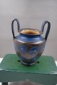 Kähler Danish pottery and ceramics. Beautiful jar with 2 handles and beautiful decorated.
