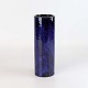 Cylinderformet 
vase nr 018A i 
blåmeleret 
glaseret 
keramik 
Producent L. 
Hjorth, ...