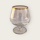 Lyngby glas, 
Måge krystal 
glas uden 
slibninger, 
Cognac, 10cm 
høj, 8cm i 
diameter *Pæn 
stand*