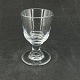 Højde 10,5 cm.
Flot mundblæst 
bæger i glas 
fra 1800 
tallets 
slutning.
Glasset er med 
tydelig ...