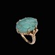 Laurits Berth. 
Ring i 14k guld 
med jade.
Tegnet og 
udført hos 
Laurits Berth - 
Copenhagen 1893 
- ...