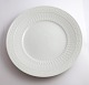 Royal Copenhagen. Fan with white border. Dinner plate. Model 11519. Diameter 
25.5 cm. (1 quality)