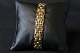 Gold bracelet 
in solid 14 
carat gold, and 
with a nice 
pattern in the 
chain. The fine 
details ...