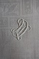 Antique napkinsFlaxHandmadeWith a beautiful weaving with signature and structure60cm x ...