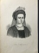 Frederik 
Emanuel Bording 
(1817-84):
Portræt af 
Anna 
Colbjørnsdatter 
Arneberg ...