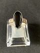 Dame sølv ring 
med en sort 
onyx
Stemplet. 925S
Størrelse 56
Pæn og 
velholdt stand