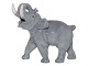 Royal 
Copenhagen 
figur, elefant.
Dekorationsnummer 
2998.
1. sortering.
Længde 11,0 
...