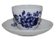 Blå Blomst Flettet
Stor kaffekop med bemaling inden i #8041