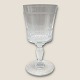 Ældre 
Guillocheret 
rødvins glas, 
16cm høj, 8,5cm 
i diameter *Pæn 
stand*