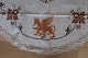 Old table clothWith embroidery in colours - made by handDiam: 128cmIn a good ...