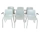 Dette sæt af 
seks Pato 
stole, designet 
af Hee Welling 
& Gudmundur 
Ludvik og 
fremstillet af 
...