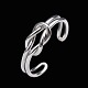 Georg Jensen 
Armring i 
Sterling Sølv 
#627 - Double 
Love Knot.
Stemplet med 
efter-1945 GJ 
...