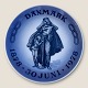 Royal 
Copenhagen, 
Mindeplatte, 
100 års dagen 
for Danmarks 
første loge, 
1878 - 1978, 
18cm i ...