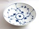 Royal Copenhagen. Blue fluted, plain. Round bowl. Model 19. Width 21 cm. (2 
quality)
