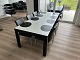 Spisebord 
skovby SM24 med 
bordplade i 
hvidt laminat 
og ...