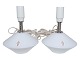 Holmegaard / 
Royal 
Copenhagen 
lille Astro 
reollampe / 
bordlampe i 
hvidt glas.
Designet af 
...